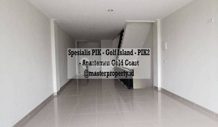 Ruko Golf Island Pantai Indah Kapuk 4,5x15, Boulevard, Siap Pakai 1