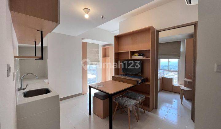 Dijual Apartemen Tokyo Riverside Pik2 Furnished, 2BR 40m2 Hoek 1