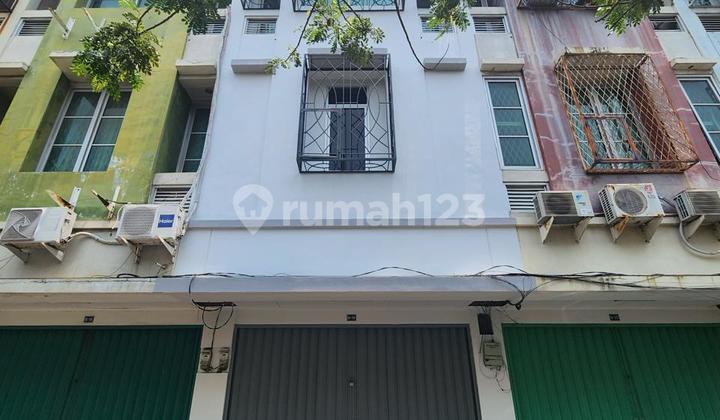 Dijual Ruko Bandengan Indah, Hadap Timur, Bangunan 4 Lantai