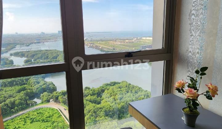 Disewakan Apartemen Gold Coast Pik, 1Br, 51M2, Full Furnished, Sea View 2