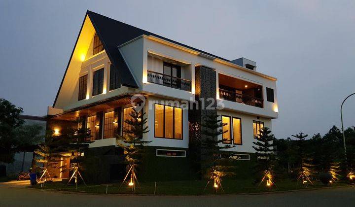 Di Jual Termurah Rumah Mewah Full Furnish Di De Park Bsd 1