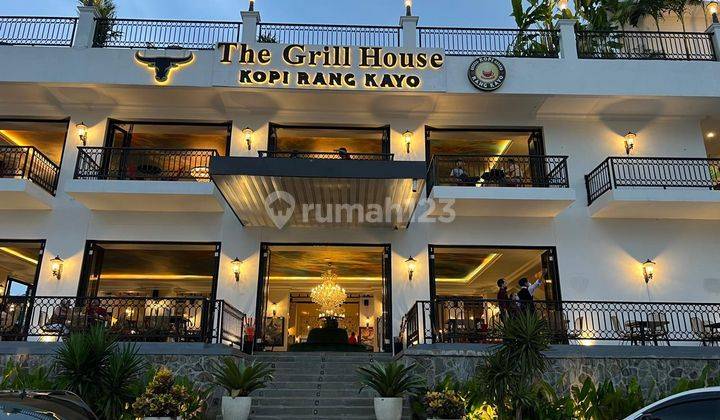 Dijual Bangunan Tanah Dipakai Resto The Grill House Jl Mh Thamrin Sentul City Seberang Ikea Lt 3.615m Lb 1.200m  1