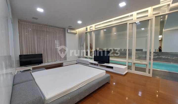 Di Jual Rumah Mewah Garden House Pik Lt 15x30 VIEW Danau 2 Lantai 