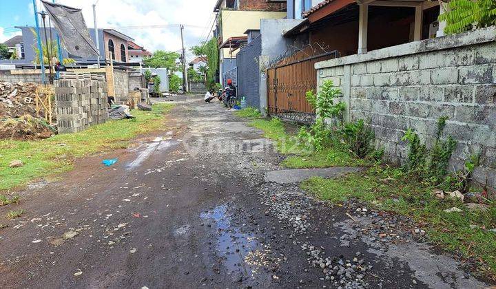 Land for sale located on Jalan Tukad Pancoran West Denpasar 2