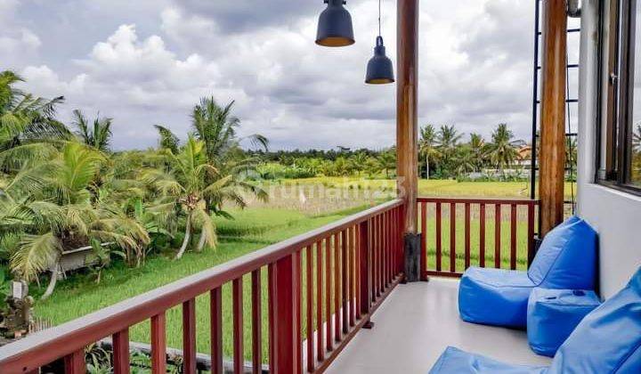 Dijual Villa View Sawah Lokasi Ubud Gianyar 1