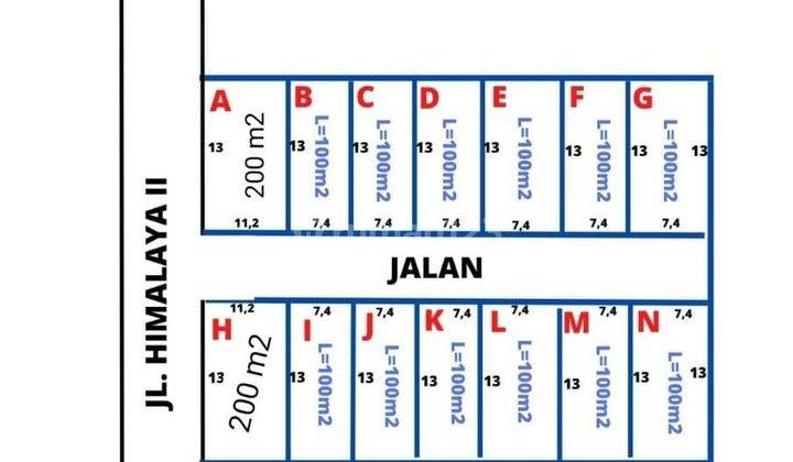 SURE DEAL FOR SALE LAND PLOT IN HIMALAYA LOCATION, PEMECUTAN, NORTH DENPASAR 2