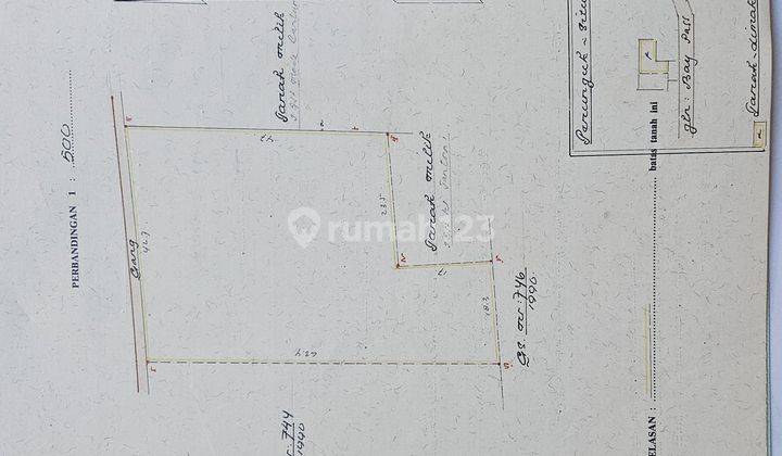 SUSSUSPERR DEAL FOR SALE LAND BESIDE MAIN ROAD LOCATION BY PASS NGURAH RAI SANUR SOUTH DENPASAR 
 2