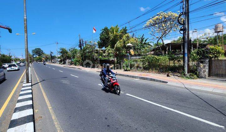 SUSUSUSUPER DEAL DI JUAL TANAH PINGGIR JALAN UTAMA LOKASI BY PASS NGURAH RAI SANUR DENPASAR SELATAN 
 1