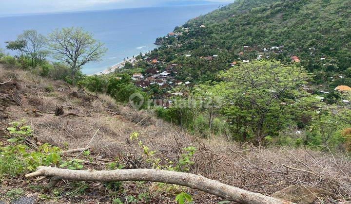 PASTI CLOSING DI JUAL TANAH VIEW LAUT LOKASI AMED BANYUNING KARANGASEM
 1