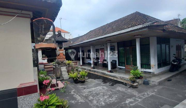 SURE DEAL FOR SALE LAND BONUS BUILDING SIDE ROAD LOCATION WR SUPRATMAN DENPASAR TIMUR 1