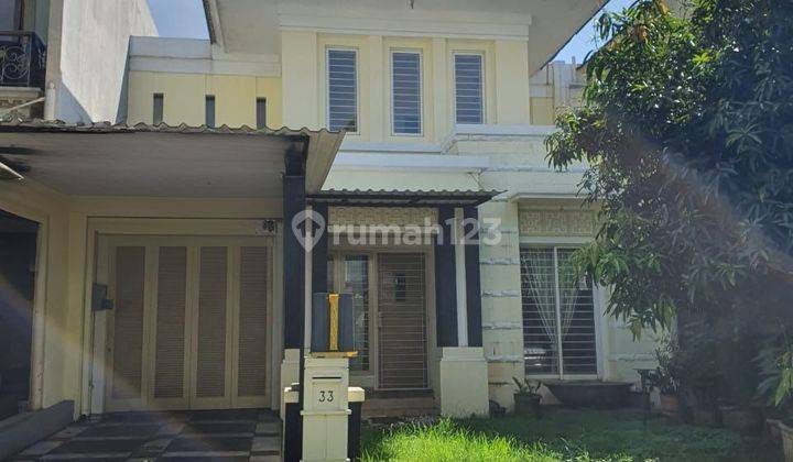 Disewakan Rumah Rapi Semi Furnished di Alam Sutera
