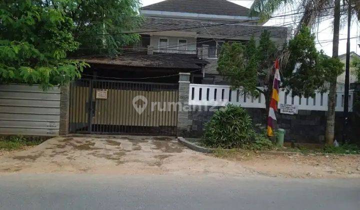 Rumah Lokasi Pinggir Jalan Raya Utama Dekat Ke Jalan Raya Pondok Kelapa, Jalan Raya Kalimalang Dan Tol Becakakyu Komplek Perumahan Elit Billymoo Pondok Kelapa Coxok Untuk Usaha 1