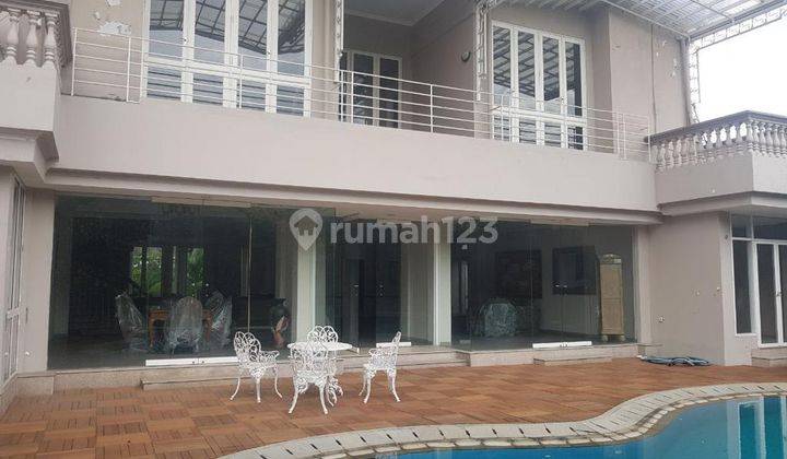 Rumah Dalam Komplek Puri Cinere Depok Ada Kolam Renang Pribadi Siap Huni Lokasi Strategis 1