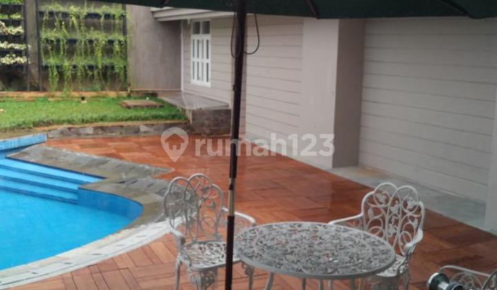 Rumah Dalam Komplek Perumahan Elit Puri Cinere Ada Kolam Renang Pribadi Lokasi Strategis Dekat MRT Lebak Bulus, Dekat Tol Brigif, Tol Desari, Dekat Mal Cinere Depok, Pasar, Rumah Sakit di Cinere Depok 2