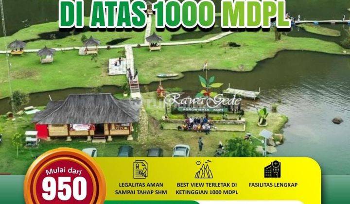 Dijual Tanah Kavling Di Puncak Bogor Sudah SHM Dengan View Danau Dan Pegunungan Mewah di Ketinggian 1000 Mdpl Puncak 2 Bogor 2