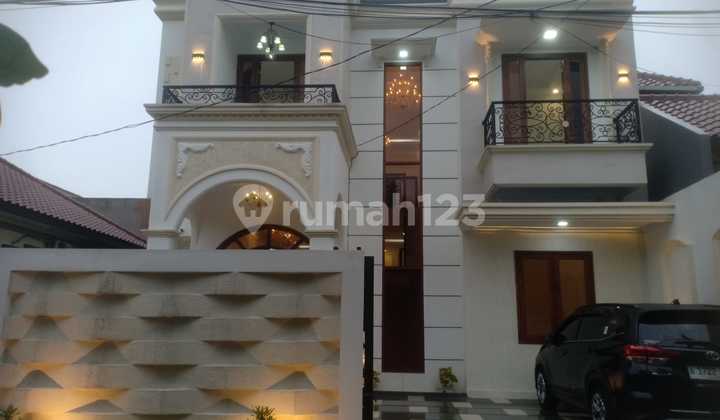 Rumah Siap Huni Dalam Komplek Elit Keamanan Terjaga 24 Jam Akses Jalan Lebar dan  di Lingkungan Ekslusif dan Asri Kavling Marinir Bilymon Pondok Kelapa Jakarta Timur