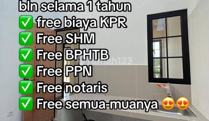 Rumah Dalam Cluster Ekslusif Siap Huni di Parung Panjang Bsd Lokasi Dekat Stasiun. 2