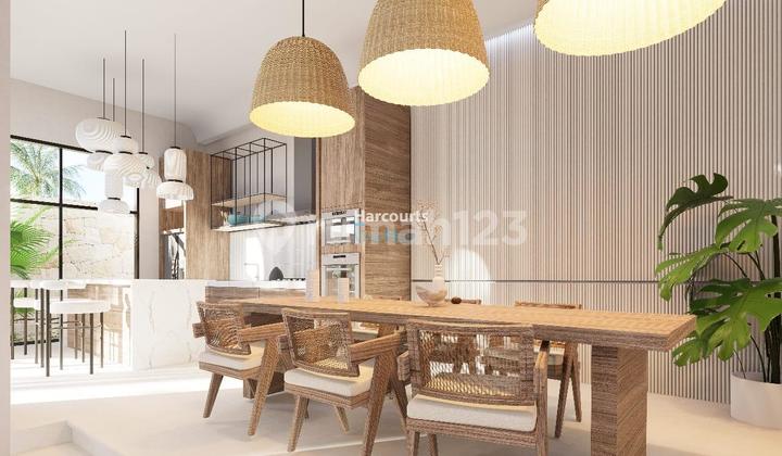 PLAN 3 BEDROOM BOHEMIAN STYLE VILLA WITH OCEAN VIEW FOR RENT NEAR MELASTI BEACH IN BALI