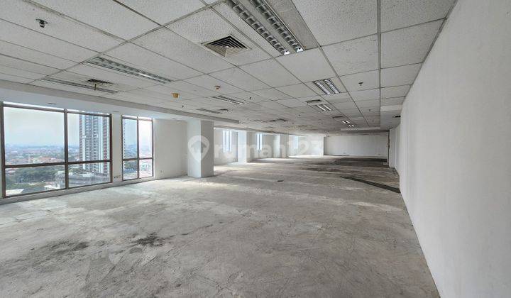 Disewakan Kantor Kondisi Bare Luas 375m2 Jakarta Selatan, Menara 165