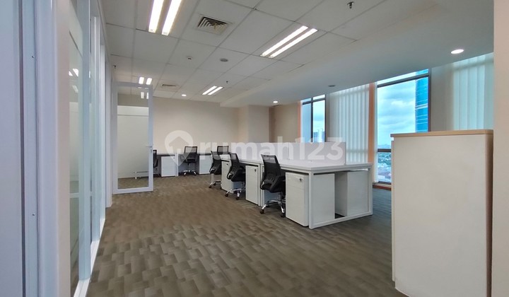 For Rent Fully Furnished 136sqm Office at Menara 165, South Jakarta