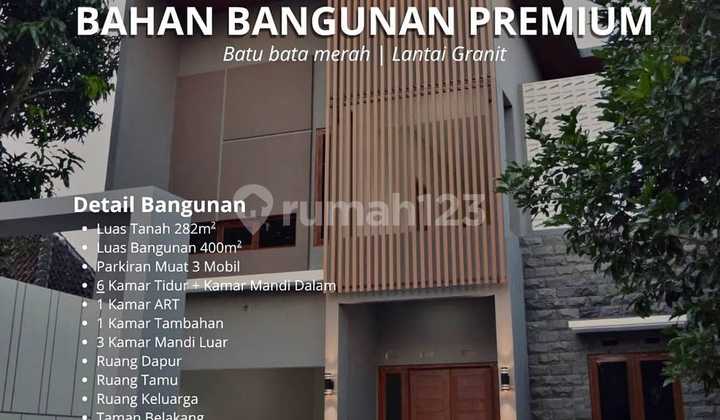 Rumah Mewah 2 Lantai Di Kaliurang Km 9.5 Dkt Kampus Uii & Ugm