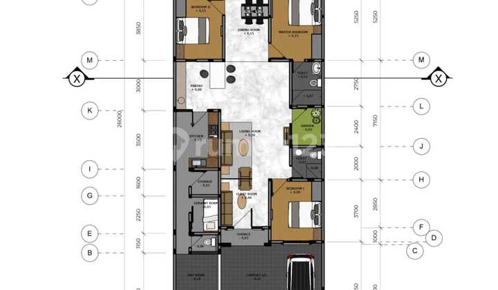 RUMAH BARU 1 LANTAI MANYAR JAYA SURABAYA 2
