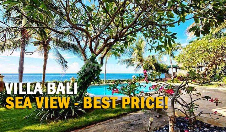 Dijual Vila Bali Villa Jepun Bali Tepi Pantai Sea View  1