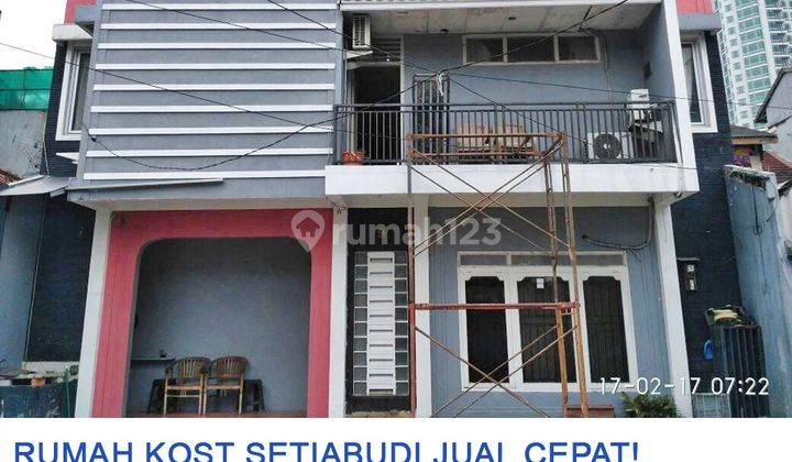 Rumah Kost 16 Kamar di Jl Setia Budi Kuningan, Jakarta Selatan 1