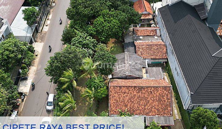 Dijual Cepat Rumah Hitung Tanah di Jl Cipete Raya Cilandak 1