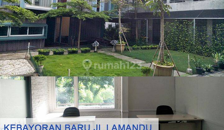 Dijual Rumah Kantor di Jl. Lamandau, Kebayoran Baru, Jaksel 1