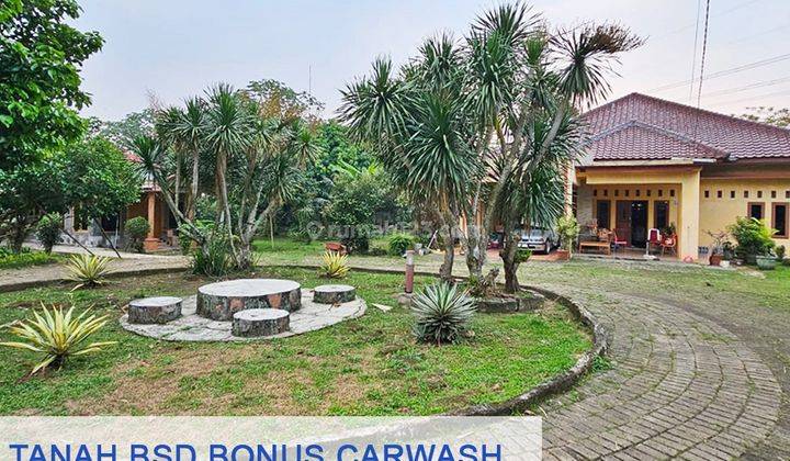 Tanah Bonus Car Wash Kontrakan di Bsd City Pagedangan, Tangsel 1