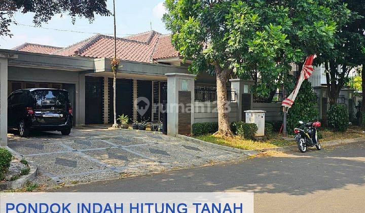 Dijual Rumah Hitung Tanah di Jl Bukit Hijau, Pondok Indah, Jaksel 1