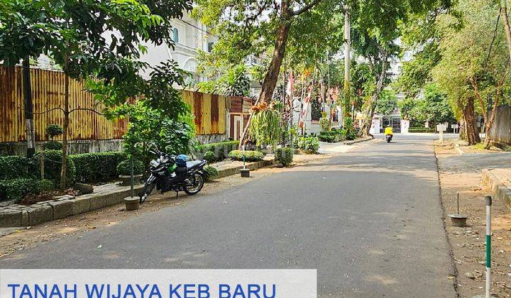 Tanah Kavling Prime Area di Jl Wijaya, Kebayoran Baru, Jaksel 1