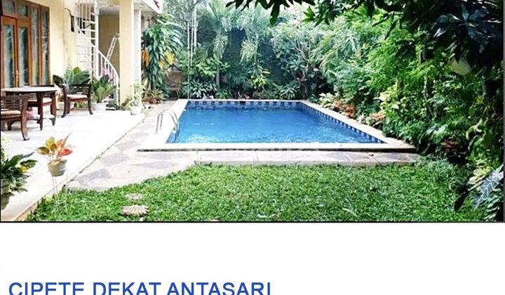 Dijual Rumah Dekat Antasari di Jl. Haji Abu, Cipete, Cilandak 1