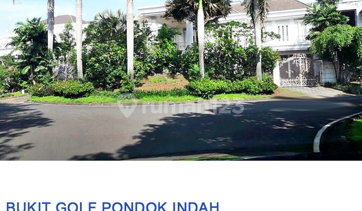 Dijual Rumah Mewah di Bukit Golf Pondok Indah, Jakarta Selatan