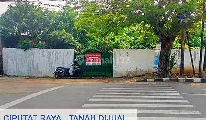 Dijual Tanah Area Komersil Di Ciputat Jaksel 1