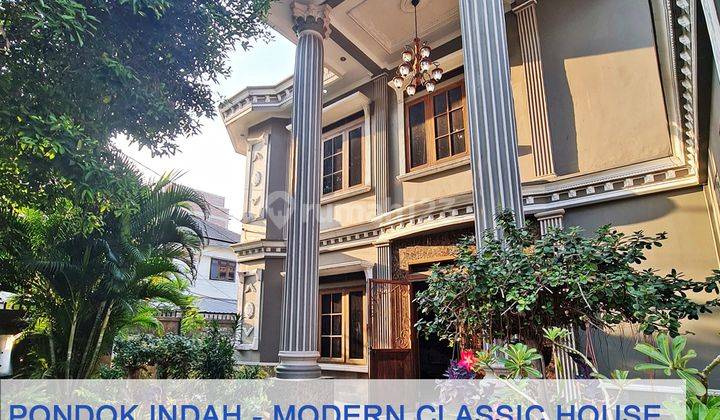 For Sale Rumah Mewah Modern Classic Arteri Pondok Indah Jakarta Selatan 1