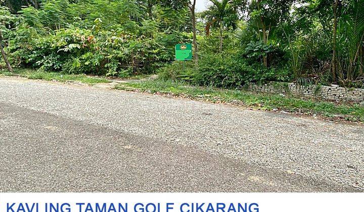 Tanah Kavling Di Jl Taman Golf Selatan Cikarang Timur 1