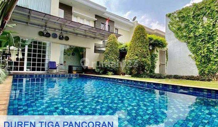 Rumah Mewah Dengan Taman Luas Di Duren Tiga Pancoran Jaksel 1