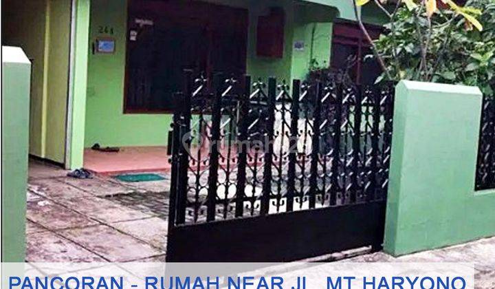 Rumah Asri Lt 347 Sqm Dekat Jl Mt Haryono Pancoran Jaksel 1