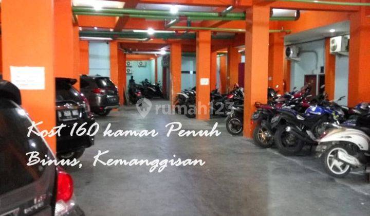 Rumah Kost 160 Kamar Terisi Penuh Dkt Binus Kemanggisan, Palmerah 1