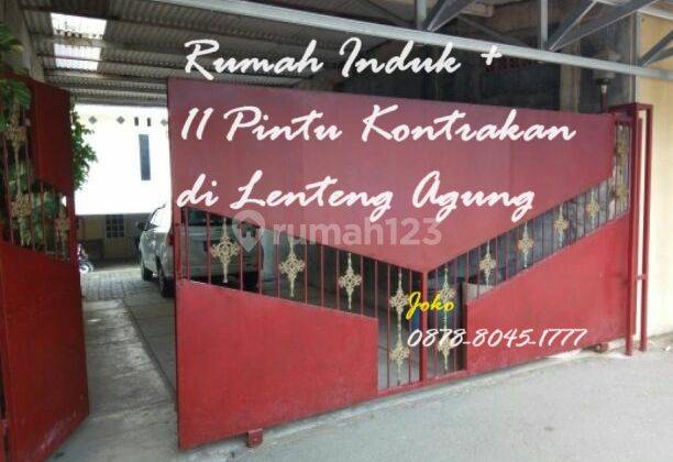 Rumah Induk Dan Kosan 11 Kmr Depan Kampus U I Lenteng Agung, Jaksel 2