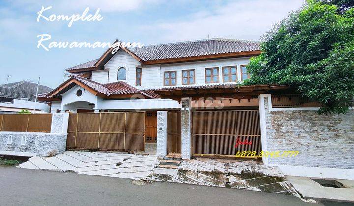 Rumah Mewah Full Furnished Dalam Komplek Elit Rawamangun, Jaktim 2