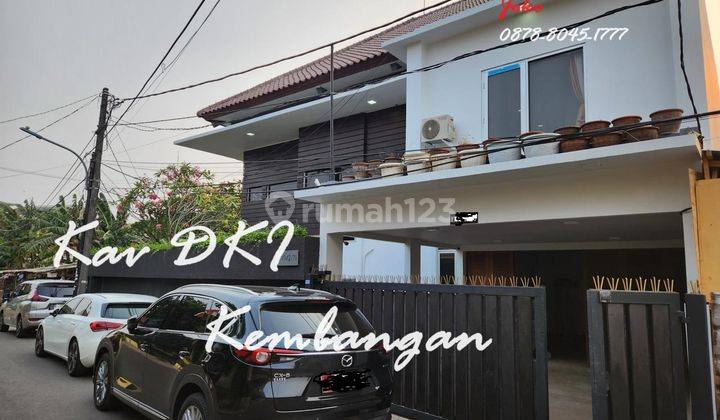 Dijual Rumah Mewah Posisi Huk Dlm Komplek D K I Meruya, Kembangan 1