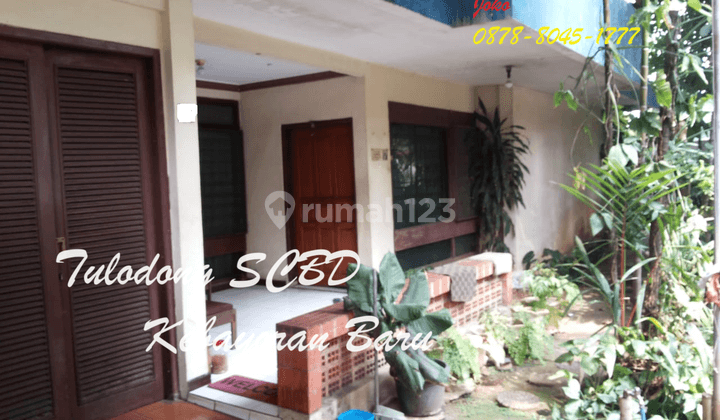 Rumah Lama Hitung Tanah di Jl. Tulodong, S C B D Kebayoran Baru 1