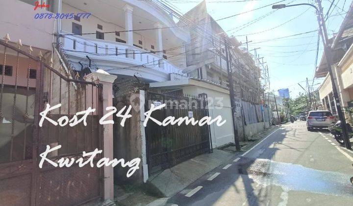 Rumah Kost Murah 24 Kamar di Kwitang Senen, Jakarta Pusat 1