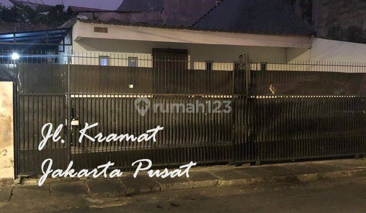 Rumah Area Istimewa T E R M U R A H Jl. Kramat, Salemba, Jakpus 1