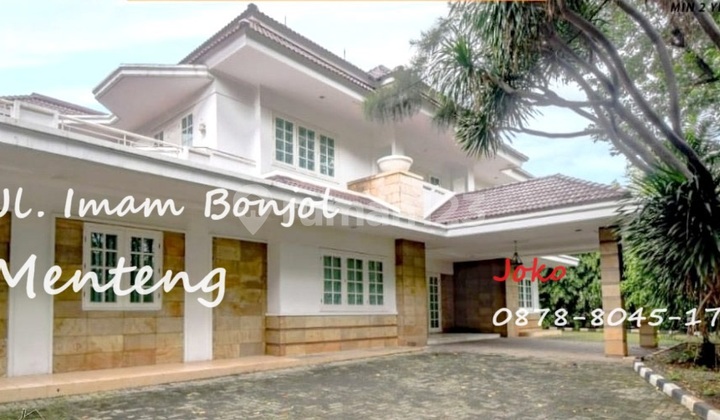 V V I P house in State Officials area, Jl Imam Bonjol, Menteng, Central Jakarta