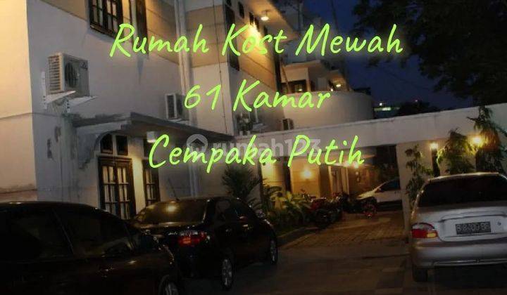 Rumah Kost Dan Guest House Exclusive 61 Kamar Di Cempaka Putih 1