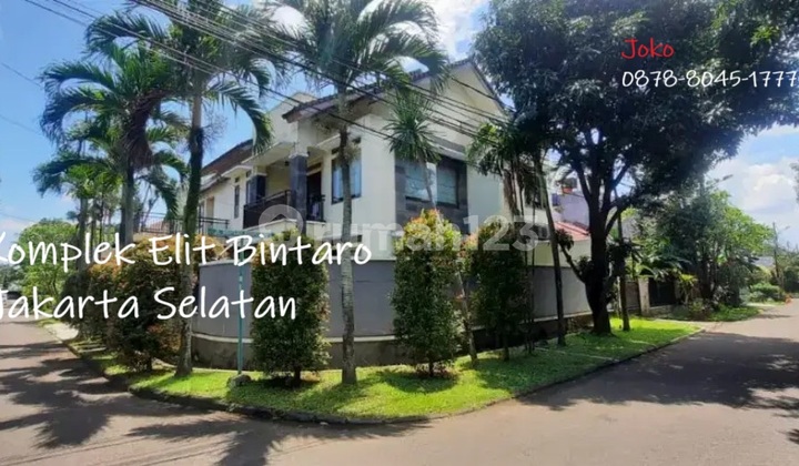 Semi-Furnished Luxury House with Pool in Elite Bintaro Complex, South Jakarta